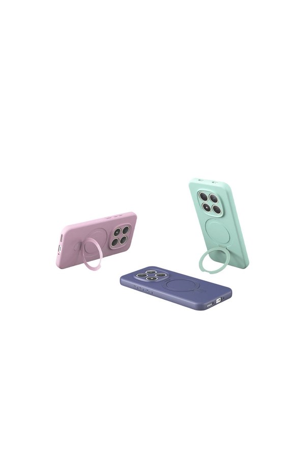 Evimdeyokyok Xiaomi Redmi Note 15 Pro 5G Regal Magsafe Standlı Kapak - Turuncu