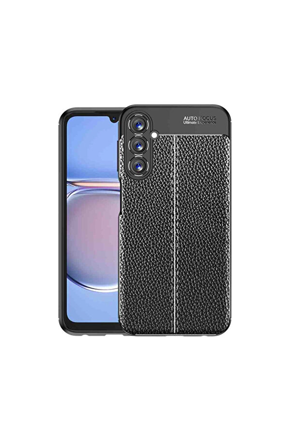 Evi̇mdeyokyok Samsung Galaxy A05S Kılıf Auto Focus Kapak - Si̇yah