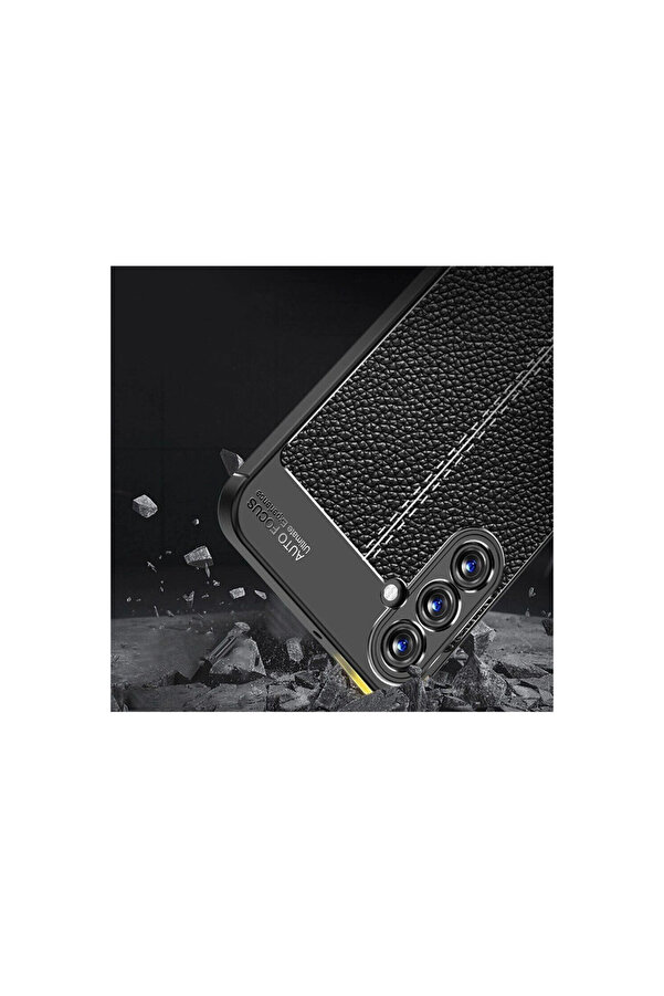 Evi̇mdeyokyok Samsung Galaxy A15 4G Kılıf Auto Focus Kapak - Si̇yah