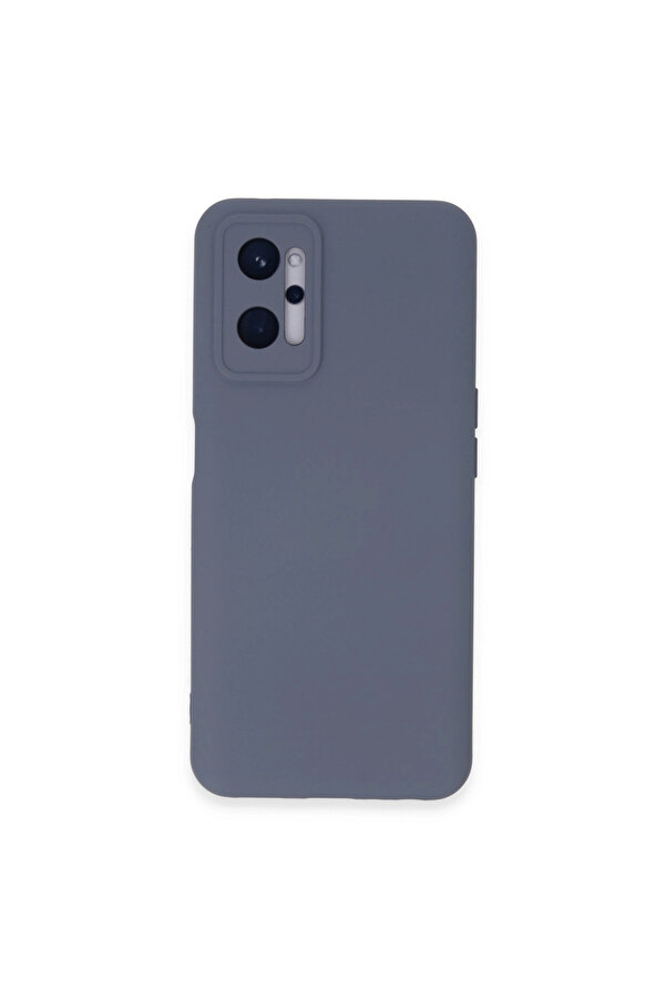 Evi̇mdeyokyok Realme 9İ 4G Kılıf Nano İçi̇ Kadi̇fe Si̇li̇kon - Gri̇