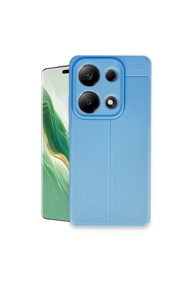 Evi̇mdeyokyok Xi̇aomi̇ Redmi̇ Note 13 Pro 4G Kılıf Auto Focus Kapak - Mavi̇