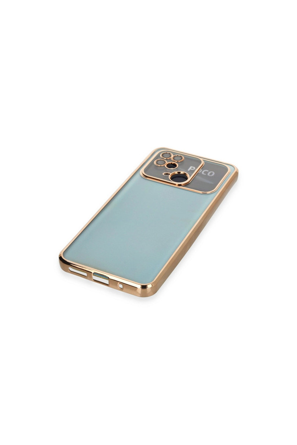 Evi̇mdeyokyok Xi̇aomi̇ Redmi̇ 10C Kılıf Razer Lensli̇ Si̇li̇kon - Gold