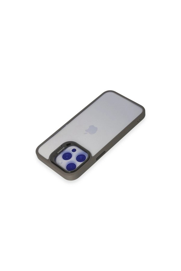 Evimdeyokyok Joko Apple İphone 15 Pro Max Kılıf Roblox Lens Standlı Kapak - Titan Gri