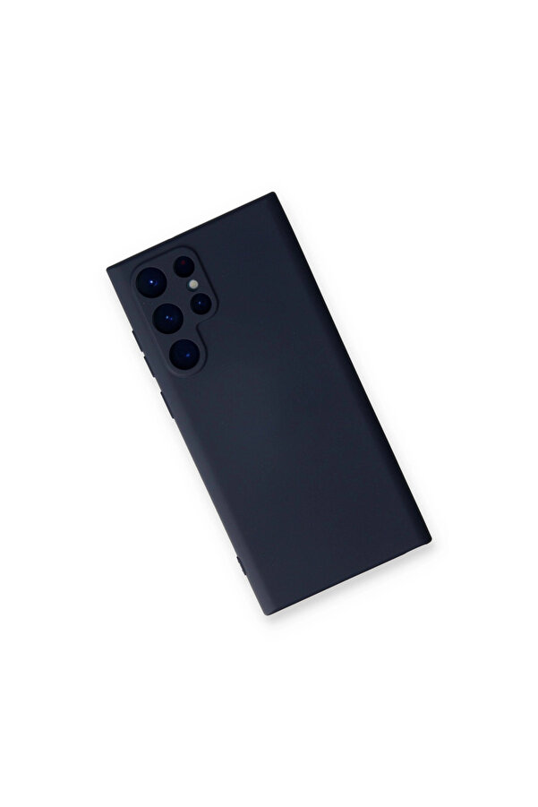 Evi̇mdeyokyok Samsung Galaxy S24 Ultra Kılıf Nano İçi̇ Kadi̇fe Si̇li̇kon - Laci̇vert