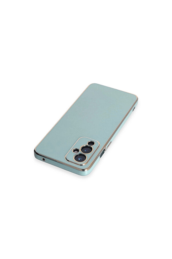 Evi̇mdeyokyok One Plus 9 Kılıf Volet Si̇li̇kon - Açık Yeşi̇l