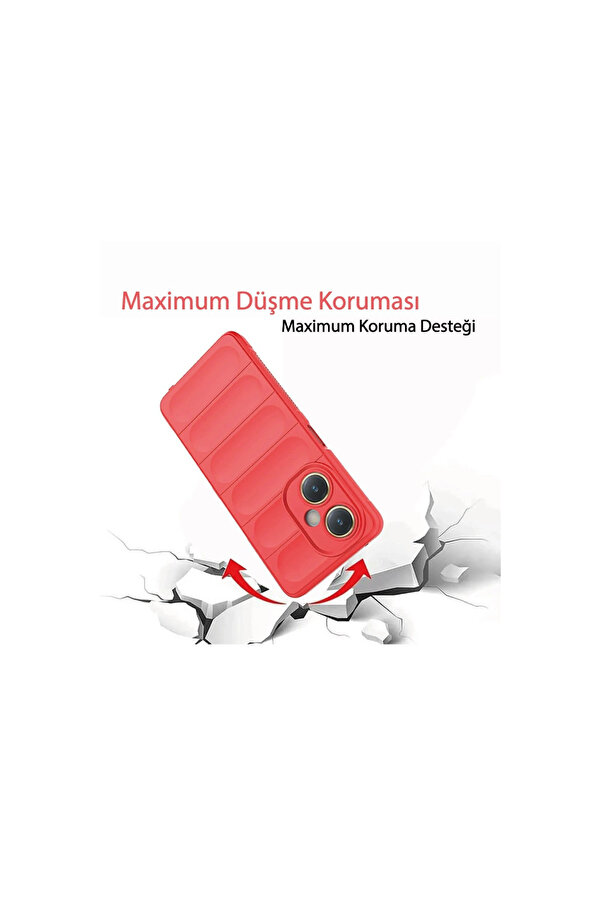 Evi̇mdeyokyok Vi̇vo Y27 Kılıf Opti̇mum Si̇li̇kon - Sky Blue