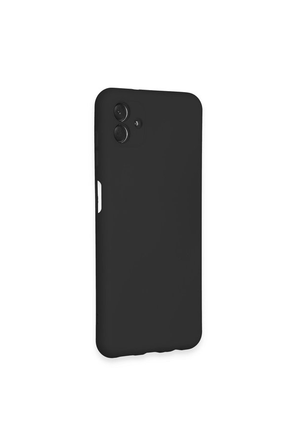 Evimdeyokyok Samsung Galaxy A04E Kılıf Nano İçi Kadife Silikon - Siyah