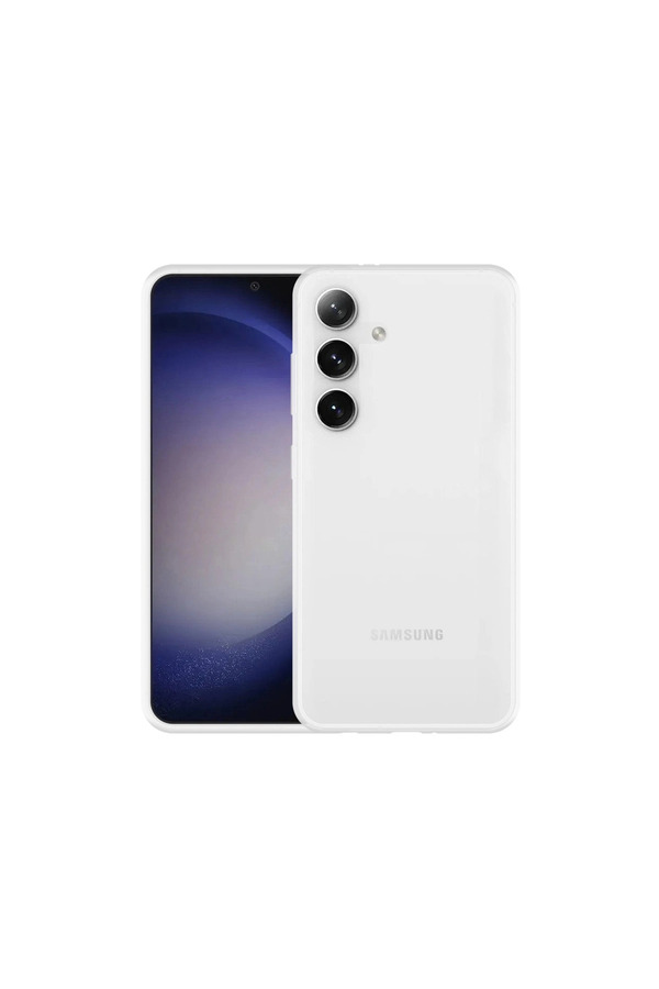 Evi̇mdeyokyok Samsung Galaxy S24 Kılıf Lüx Şeffaf Si̇li̇kon