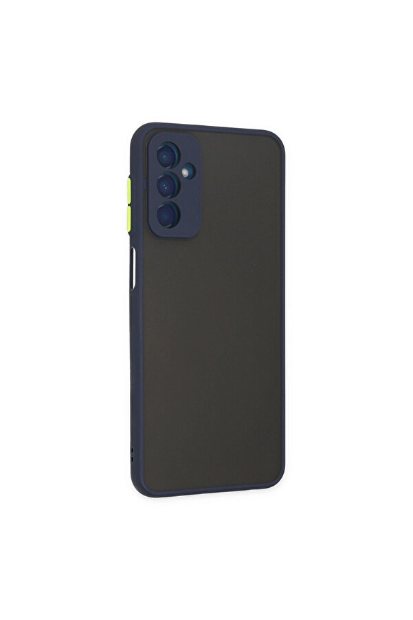 Evi̇mdeyokyok Samsung Galaxy M13 Kılıf Montreal Si̇li̇kon Kapak - Laci̇vert