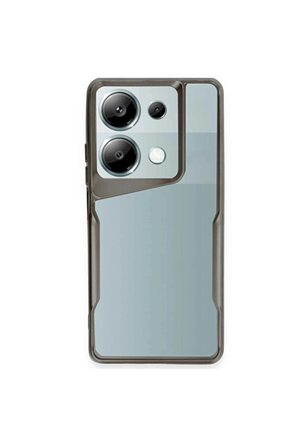 Evi̇mdeyokyok Xi̇aomi̇ Redmi̇ Note 13 Pro 4G Kılıf Boyi̇ Si̇li̇kon Kapak - Ti̇tan Gri̇