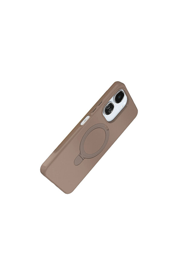 Evi̇mdeyokyok Xi̇aomi̇ Redmi̇ 13C Regal Magsafe Standlı Kapak - Çöl Ti̇tanyum