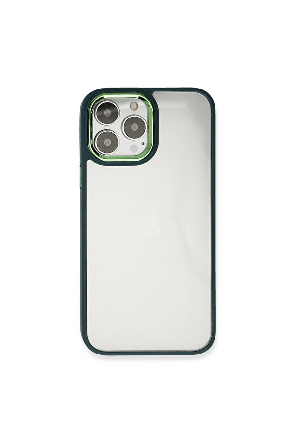 Evi̇mdeyokyok Apple İphone 14 Pro Kılıf Dora Kapak - Haki̇ Yeşi̇l