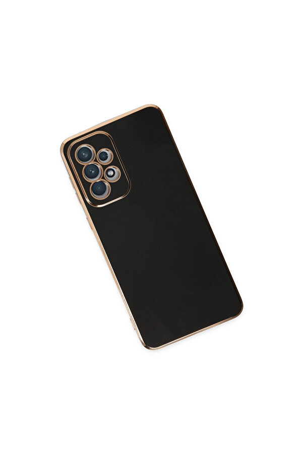 Evi̇mdeyokyok Samsung Galaxy A73 5G Kılıf Volet Si̇li̇kon - Si̇yah
