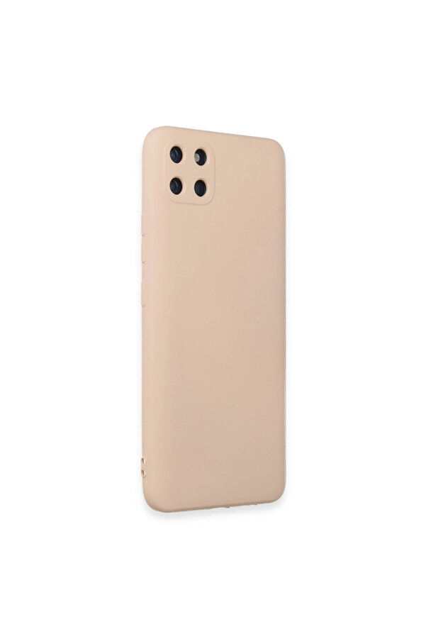 Evi̇mdeyokyok Realme C11 Kılıf Nano İçi̇ Kadi̇fe Si̇li̇kon - Pudra