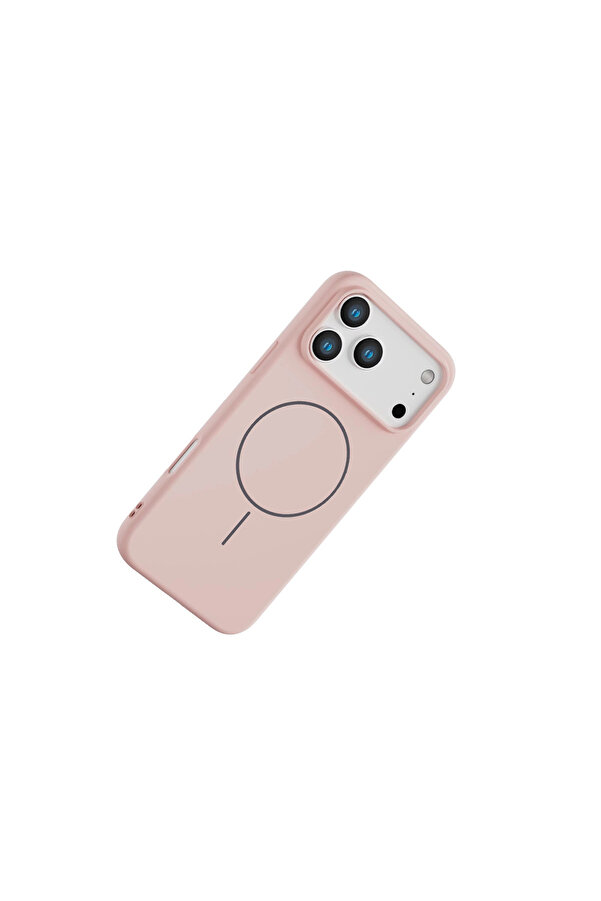 Evi̇mdeyokyok Joko Apple İphone 17 Pro Max Jully Magsafe Kapak - Pudra