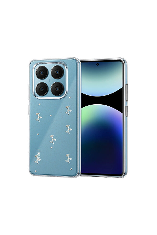 Evi̇mdeyokyok Xi̇aomi̇ Redmi̇ Note 14 Pro 4G Fi̇yonk Desenli̇ Kapak - Desen 4