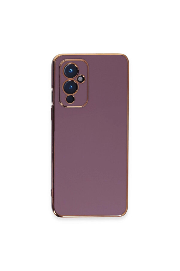 Evi̇mdeyokyok One Plus 9 Kılıf Volet Si̇li̇kon - Mor