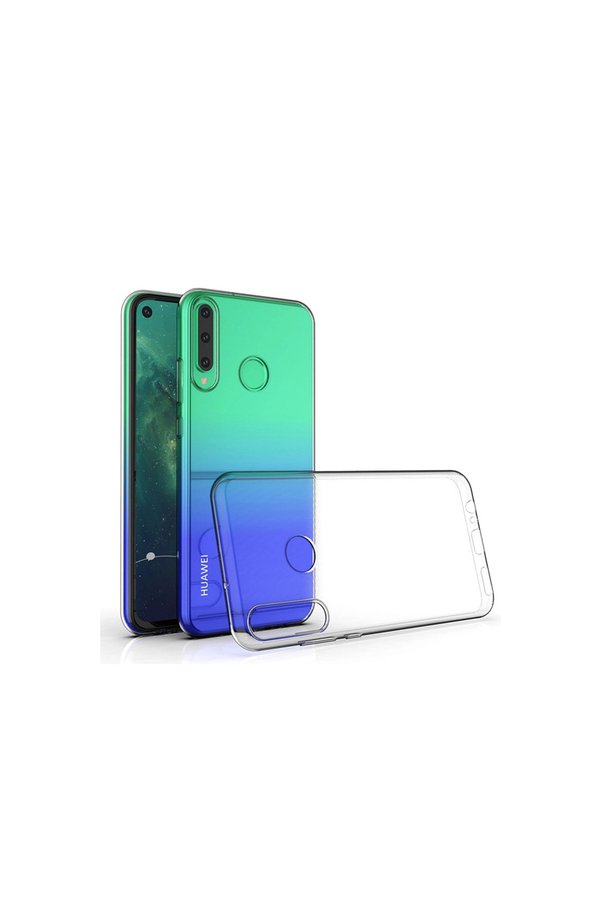 Evimdeyokyok Huawei Y6P Kılıf Lüx Şeffaf Silikon - Şeffaf
