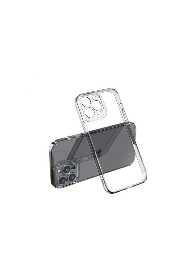 Evimdeyokyok Apple İphone 16 Pro Max Kılıf Lüx Şeffaf Silikon