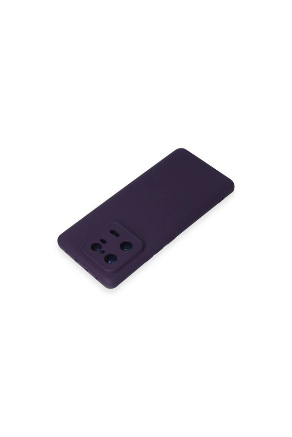 Evimdeyokyok Xiaomi Mi 13 Pro Kılıf Nano İçi Kadife Silikon - Mor