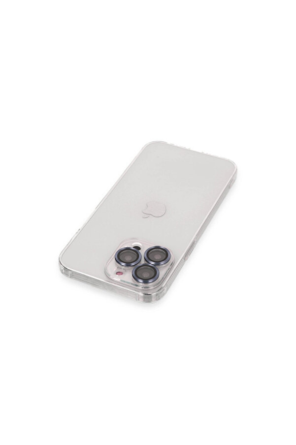 Evi̇mdeyokyok Apple İphone 13 Pro Kılıf Luko Lens Si̇li̇kon - Si̇erra Blue
