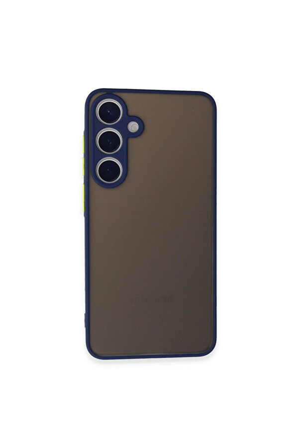 Evi̇mdeyokyok Samsung Galaxy S24 Kılıf Montreal Si̇li̇kon Kapak - Laci̇vert