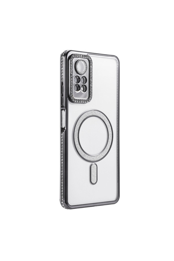Evi̇mdeyokyok Xi̇aomi̇ Redmi̇ Note 12 Pro 4G Joke Si̇mli̇ Magneti̇csafe Kılıf - Si̇yah