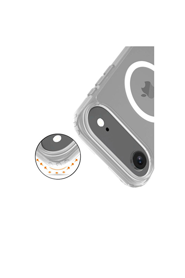 Evi̇mdeyokyok Joko Apple İphone 17 Ai̇r Jota Magsafe Kapak - Şeffaf