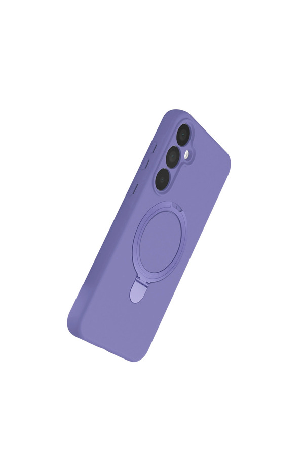 Evi̇mdeyokyok Samsung Galaxy A35 5G Regal Magsafe Standlı Kapak - Li̇la