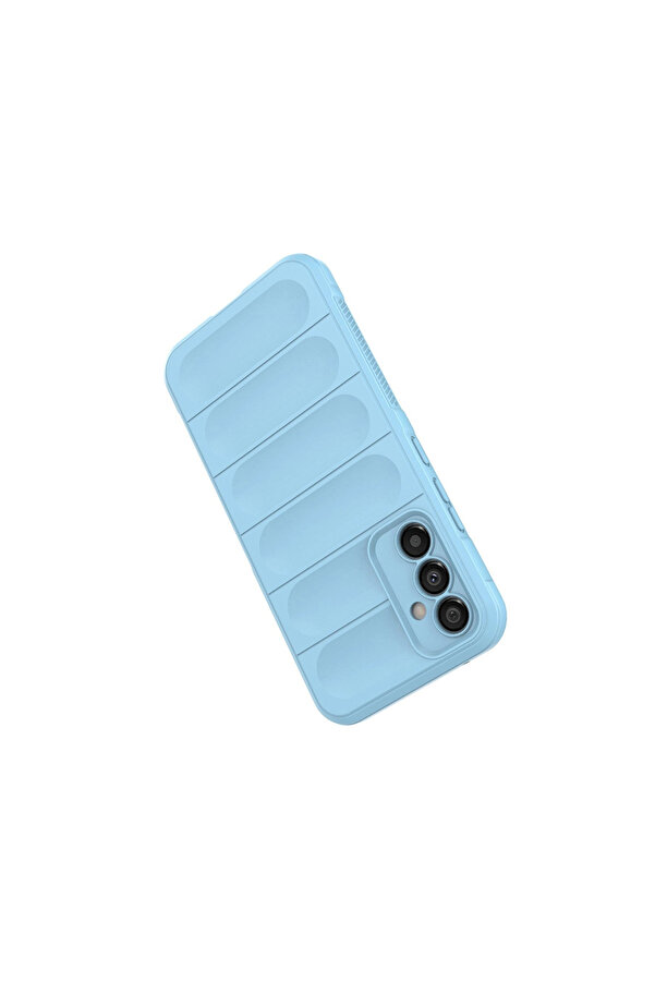 Evi̇mdeyokyok Samsung Galaxy A25 5G Kılıf Opti̇mum Si̇li̇kon - Sky Blue