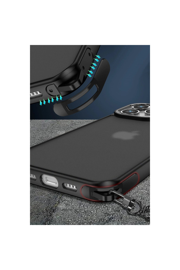 Evi̇mdeyokyok Apple İphone 12 Pro Max Kılıf Elegant Kapak - Yeşi̇l