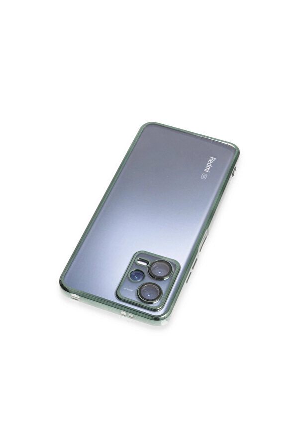Evi̇mdeyokyok Xi̇aomi̇ Redmi̇ Note 12 5G Kılıf Razer Lensli̇ Si̇li̇kon - Yeşi̇l