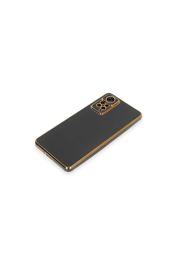Evimdeyokyok Xiaomi Redmi Note 12 Pro 4G Kılıf Volet Silikon - Siyah