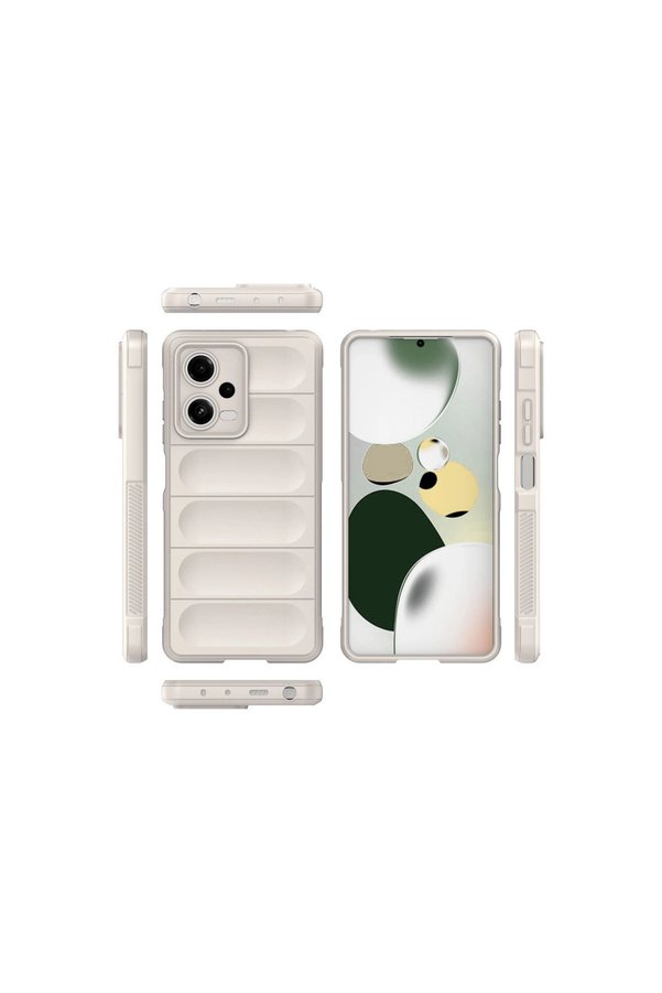 Evimdeyokyok Xiaomi Poco X5 5G Kılıf Optimum Silikon - Krem