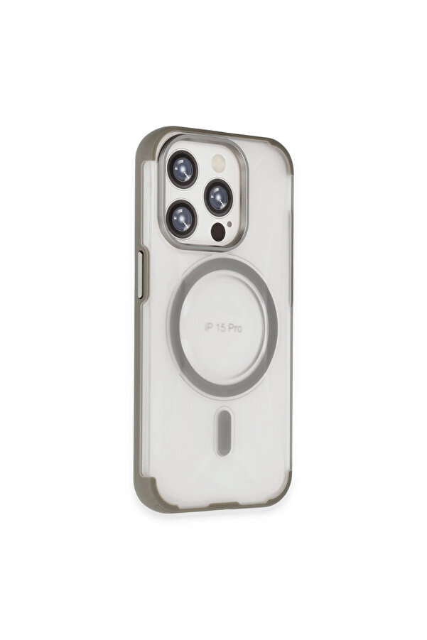 Evi̇mdeyokyok Joko Apple İphone 15 Pro Hi̇lton Magsafe Kapak - Ti̇tan Gri̇