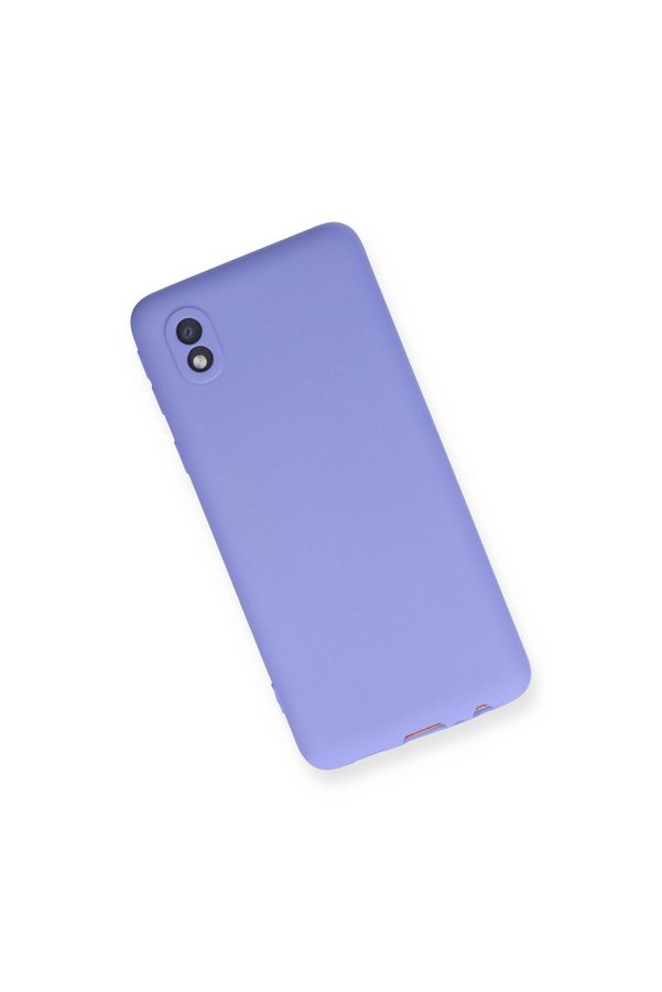 Evimdeyokyok Samsung Galaxy A01 Core Kılıf First Silikon - Lila