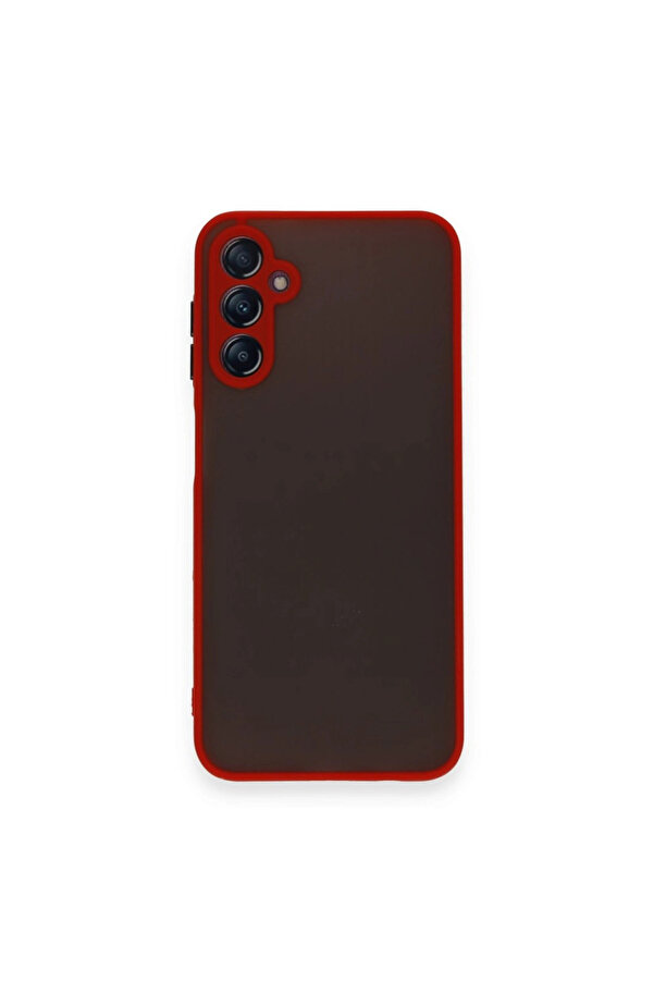 Evi̇mdeyokyok Samsung Galaxy A25 5G Kılıf Montreal Si̇li̇kon Kapak - Kırmızı