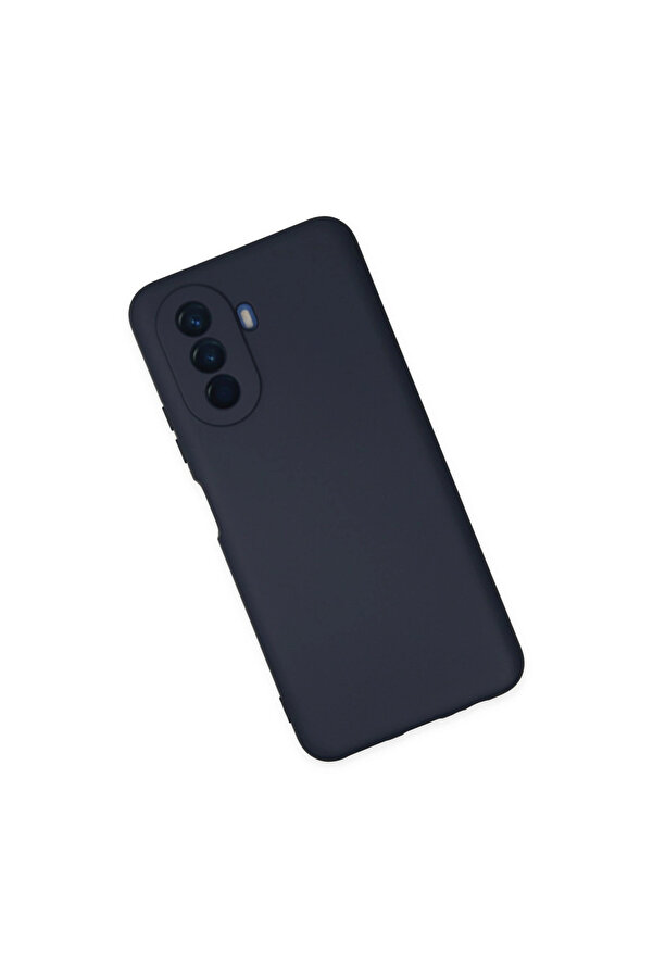 Evi̇mdeyokyok Huawei̇ Nova Y70 Kılıf Nano İçi̇ Kadi̇fe Si̇li̇kon - Laci̇vert