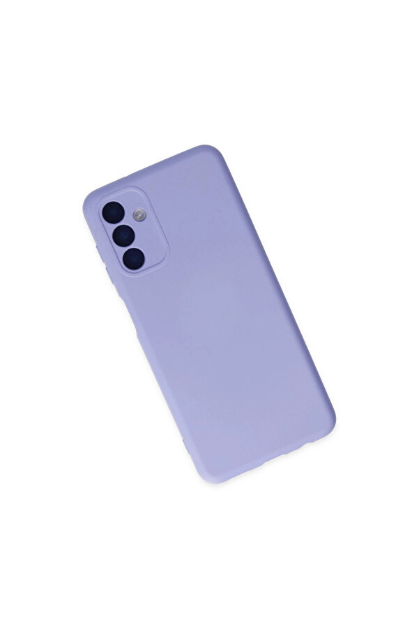 Evi̇mdeyokyok Samsung Galaxy A04S Kılıf Nano İçi̇ Kadi̇fe Si̇li̇kon - Li̇la