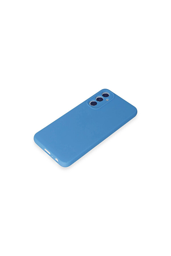 Evi̇mdeyokyok Samsung Galaxy A05S Kılıf Fi̇rst Si̇li̇kon - Mavi̇