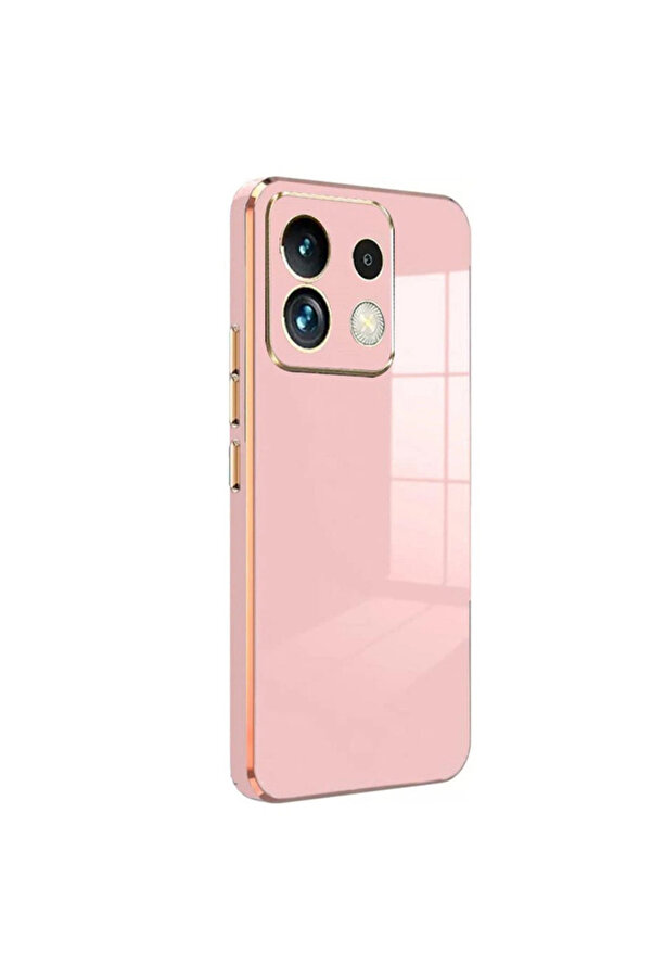 Evi̇mdeyokyok Xi̇aomi̇ Redmi̇ Note 13 5G Kılıf Volet Si̇li̇kon - Pembe