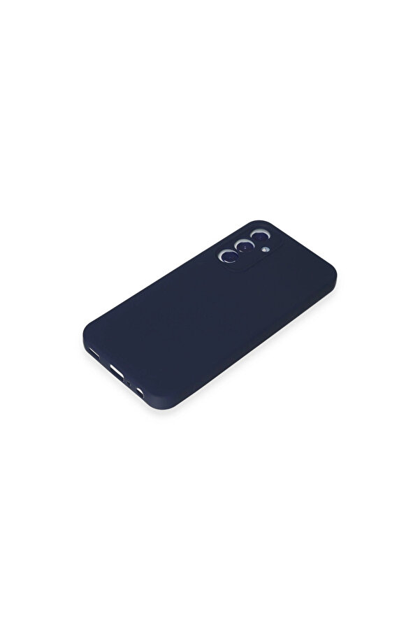 Evi̇mdeyokyok Samsung Galaxy A35 5G Kılıf Fi̇rst Si̇li̇kon - Laci̇vert