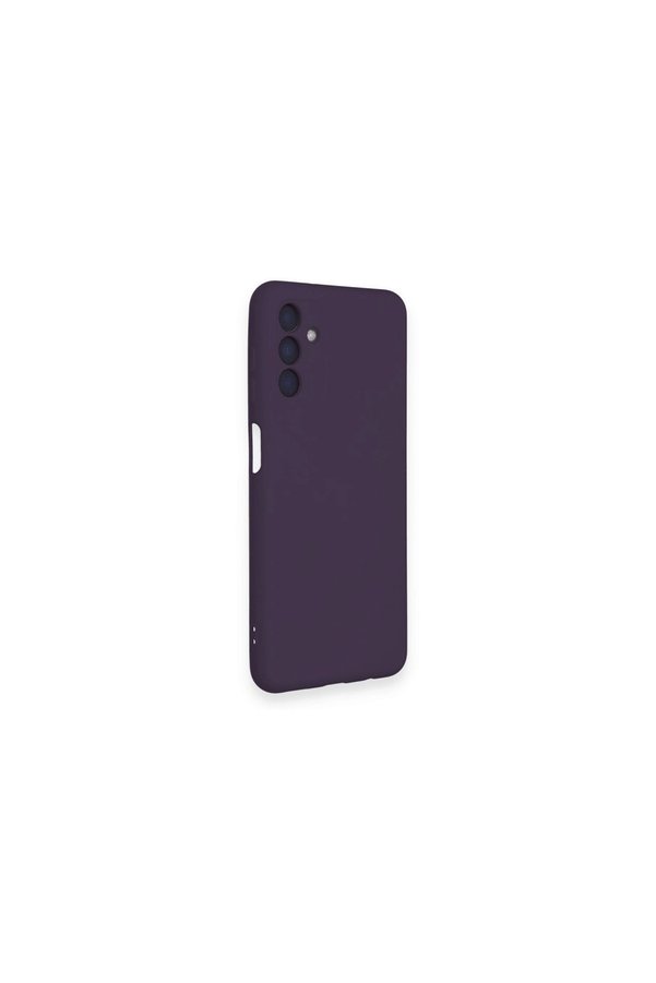 Evimdeyokyok Samsung Galaxy A14 4G Kılıf Nano İçi Kadife Silikon - Mor