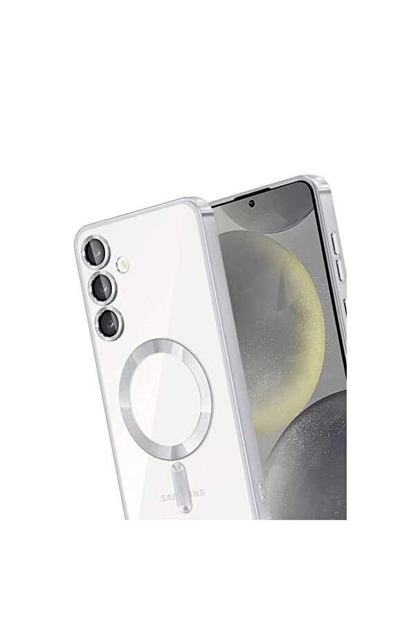 Evi̇mdeyokyok Samsung Galaxy A16 5G Kross Magneti̇csafe Kapak - Gümüş