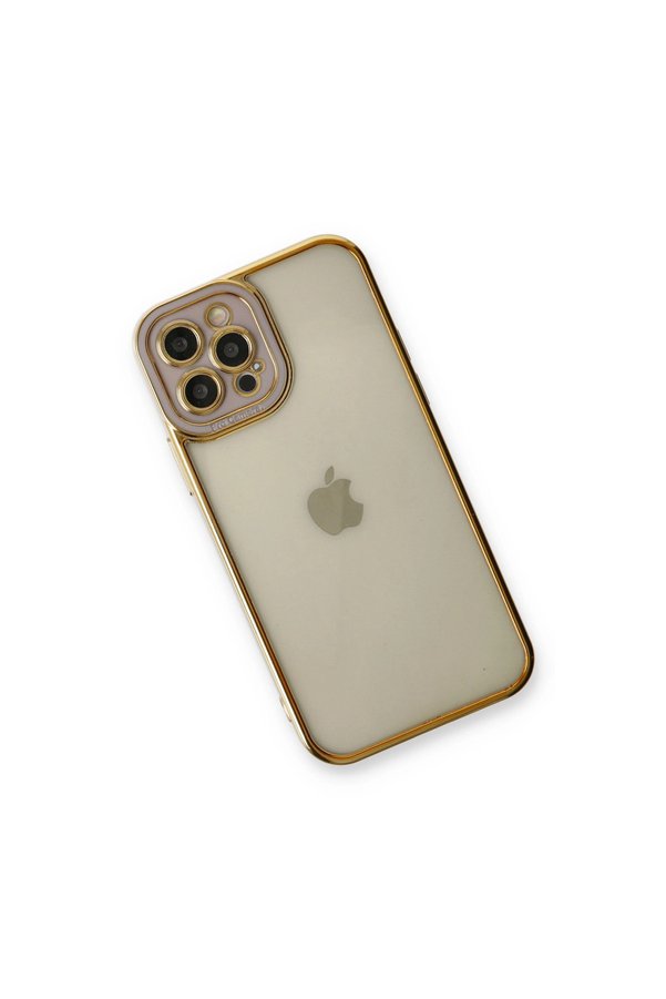 Evimdeyokyok Apple İphone 12 Pro Max Kılıf Liva Lens Silikon - Lila
