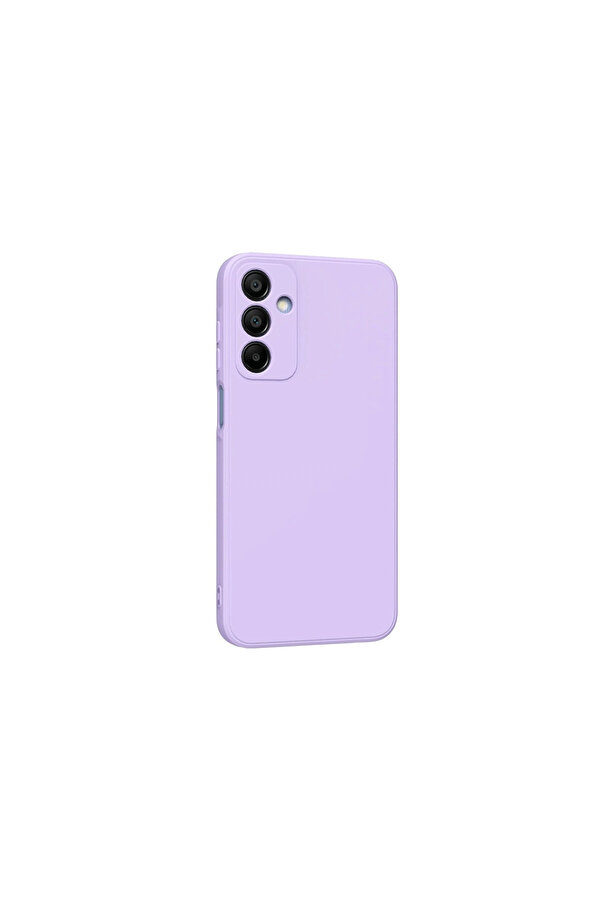 Evi̇mdeyokyok Samsung Galaxy A25 5G Kılıf Fi̇rst Si̇li̇kon - Li̇la