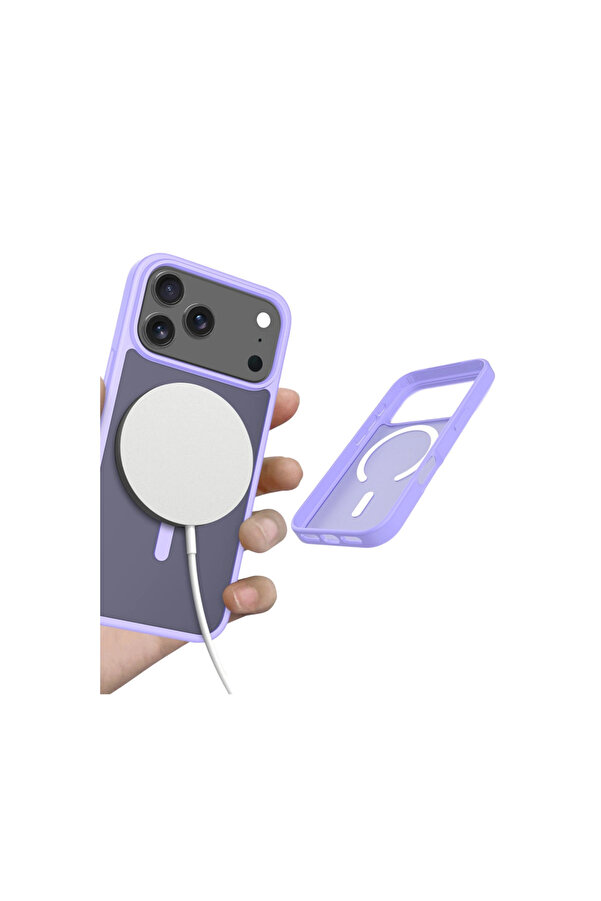 Evi̇mdeyokyok Joko Apple İphone 17 Pro Jota Magsafe Kapak - Li̇la