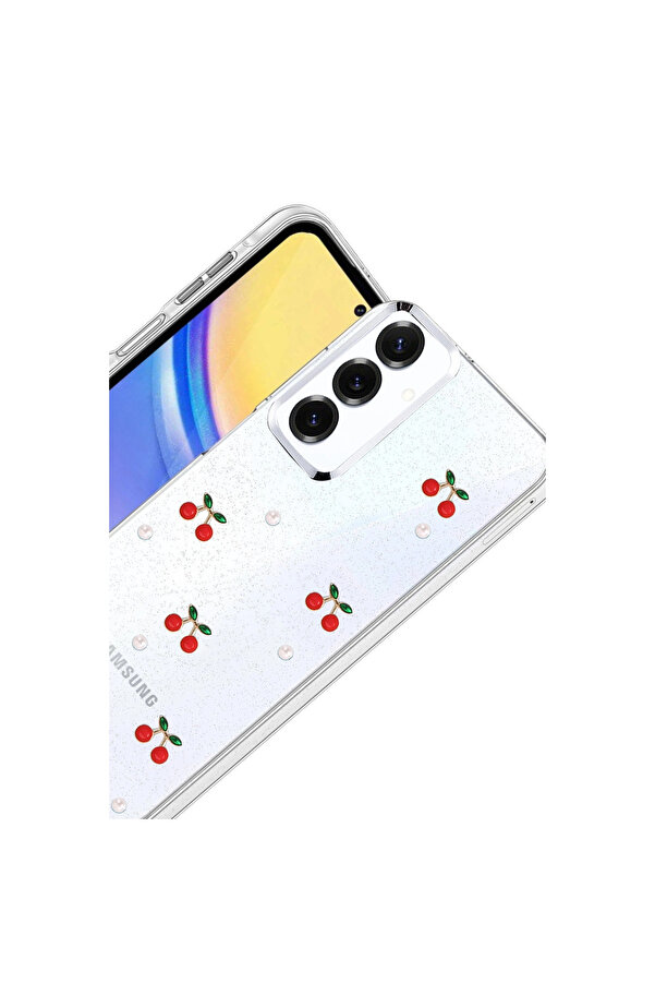 Evi̇mdeyokyok Samsung Galaxy A54 5G Fi̇yonk Desenli̇ Kapak - Desen 9