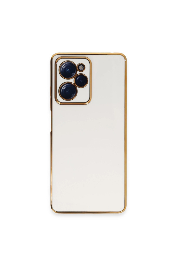 Evimdeyokyok Xiaomi Poco X5 Pro 5G Kılıf Volet Silikon - Beyaz
