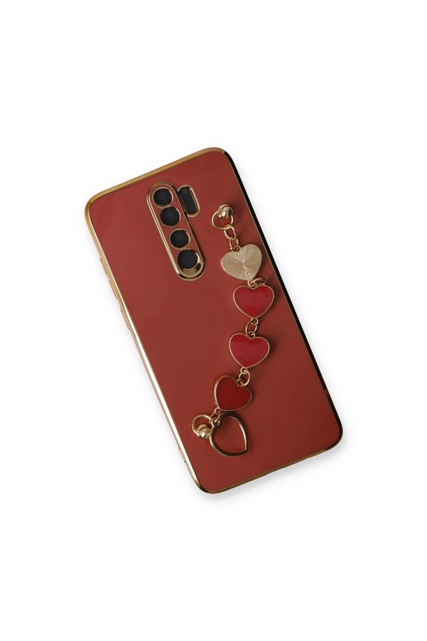 Evimdeyokyok Xiaomi Redmi Note 8 Pro Kılıf Esila Silikon - Kırmızı